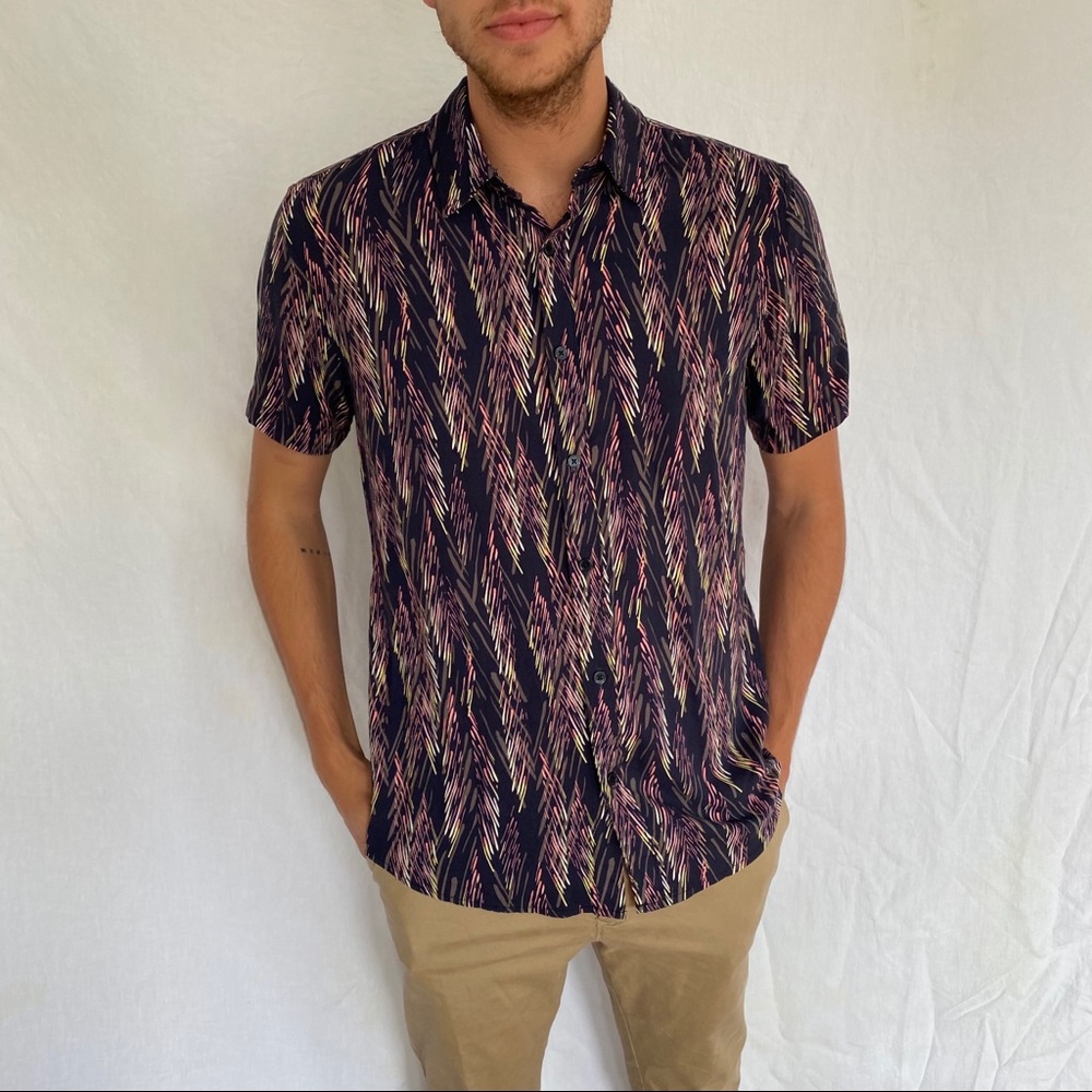 Guess short sleeve button down
